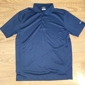 Nike Golf DRI-FIT Men's Large Navy Polo